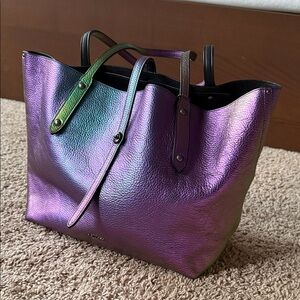 Coach Iridescent Tote Bag